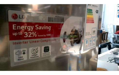 KOEL-VRIESCOMBINATIE LG GBB539PZCFE A+++