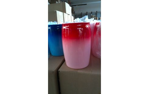 JARRÓN HIELO ROJO AZUL, , CAJA