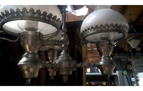 SUSPENSION, , ETAIN BRANCHE, , OPALINE GLACE