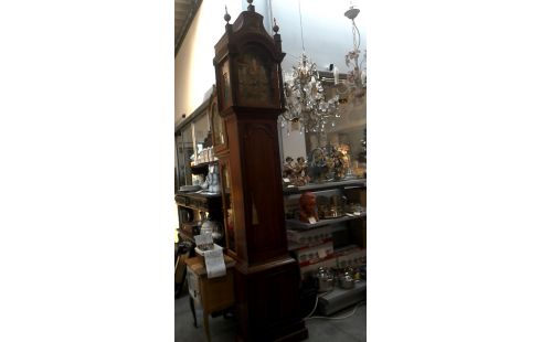 RELOJ DE ANTESALA INGLÉS NOGAL ANTIGUO