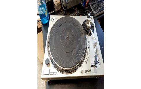 PLATINE VINYLE GEMINI XL-500 II + ACC