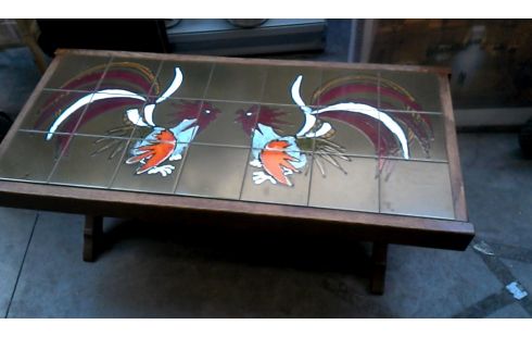 SALONTAFEL TEGELS VINTAGE HANEN