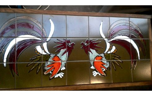 SALONTAFEL TEGELS VINTAGE HANEN