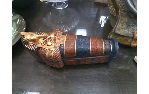 DECORATION SARCOPHAGE AVEC POIGNARD EGYPTE