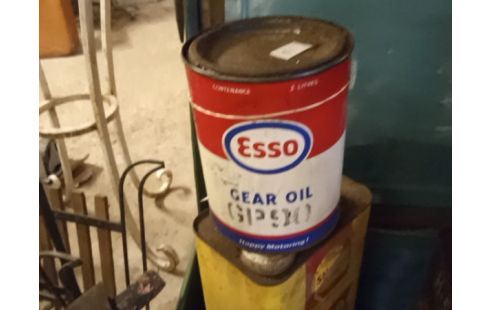 BIDON ESSO DECORATION