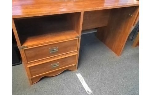 BUREAU BOIS 2T A VOLET (MANQUE 1 VOLET)