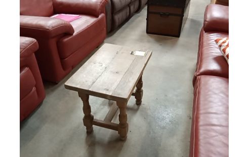 TABLE DE SALON 1 TIROIR CHENE