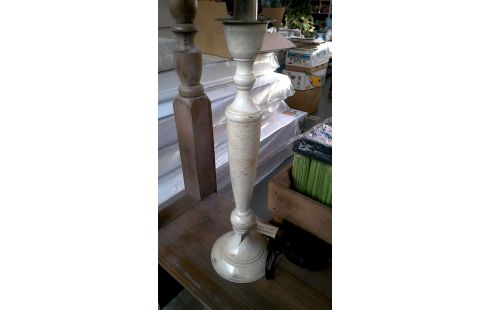 TAFELLAMP METAAL ECRU BORDEAUX KAP