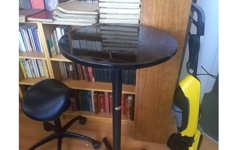 TABLE MANGE DEBOUT NOIR