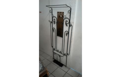 PORTE MANTEAU FER FORGE