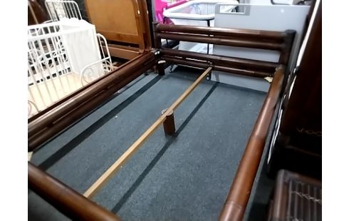 LIT BAMBOU 140X190 sans sommier