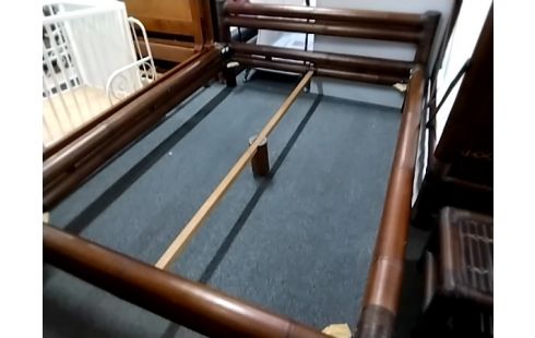 LIT BAMBOU 140X190 sans sommier