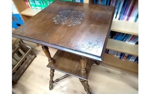 DESSERTE RUSTIQUE 2 NIVEAUX