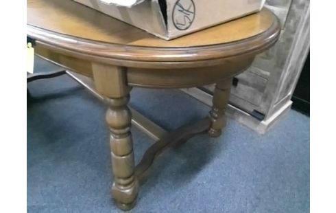 TABLE OVALE AVEC 2 ALLONGES