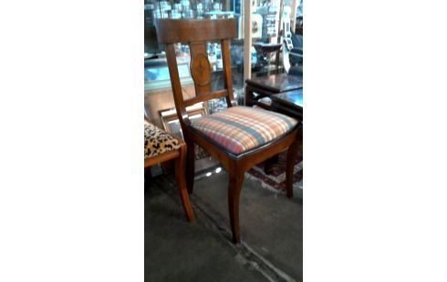 CHAISE REGENCE MERISIER