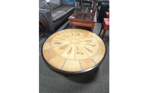 TABLE BASSE ROGER CAPRON HERBIER