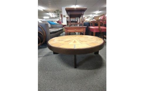 TABLE BASSE ROGER CAPRON HERBIER