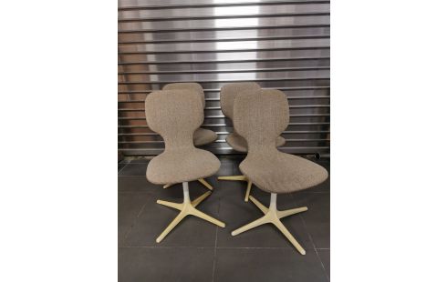 CHAISE VINTAGE TACKE SITZMÖBEL LES 4 PCS