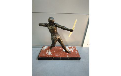 SCULPTURE REGULE ART DECO ARCHER