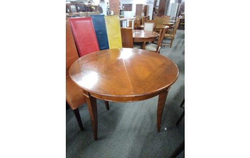 TABLE RONDE MERISIER 1 ALLONGE