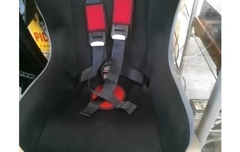 SIEGE AUTO NANIA NOIR ET ROUGE