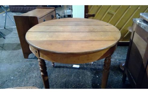 TABLE RONDE BOIS CLAIR