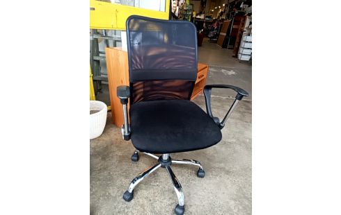 FAUTEUIL DE BUREAU DESIGN NOIR