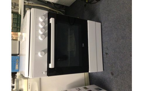 CUISINIERE ÉLECTRIQUE ET GAZ BEKO FSG62010DW