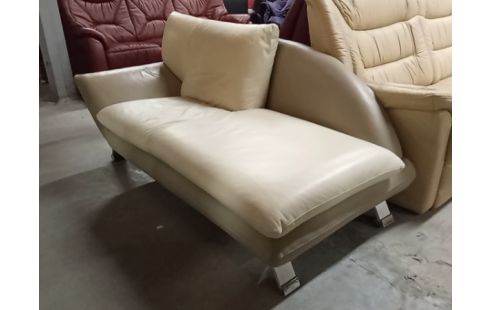 LISEUSE CUIR BICOLORE BEIGE