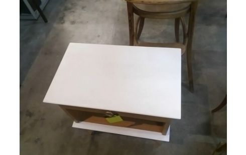 CHEVET VINTAGE 1 TIROIR REPEINT