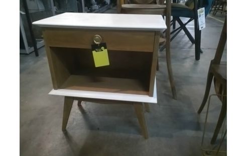 CHEVET VINTAGE 1 TIROIR REPEINT