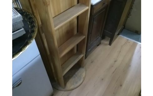 ETAGERE A POSER EN PIN RONDE