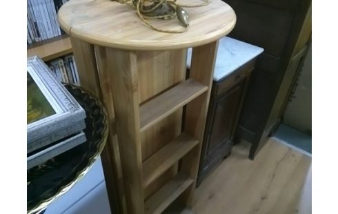 ETAGERE A POSER EN PIN RONDE