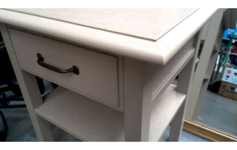 NACHTTISCH 1 SCHUBLADE KAFFEEFARBEN