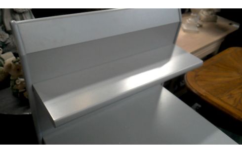 NACHTTISCH GRAU 2 SCHUBLADEN