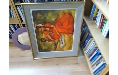 TABLEAU "LE GOUTER EN PLEIN AIR" VAN CLEEF REPRODUCTION