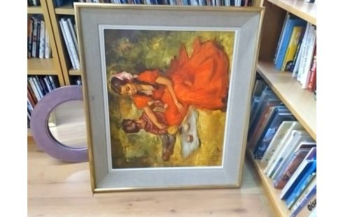 TABLEAU "LE GOUTER EN PLEIN AIR" VAN CLEEF REPRODUCTION