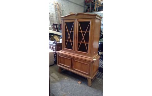 VITRINE CHENE DOUBLE CORPS