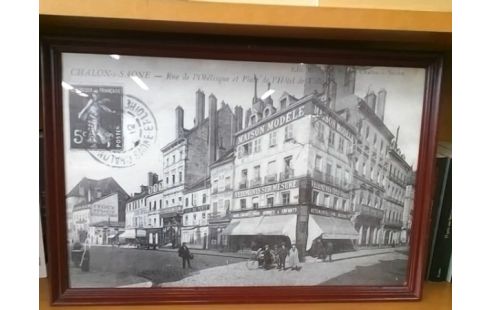 CADRE CHALON SUR SAONE HOTEL DE VILLE