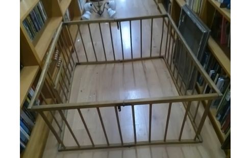 PARC PLIANT BOIS ANCIEN