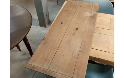 TABLE LOUIS PHILIPPE 6 PIEDS ABATTANTS 2 ALLONGES