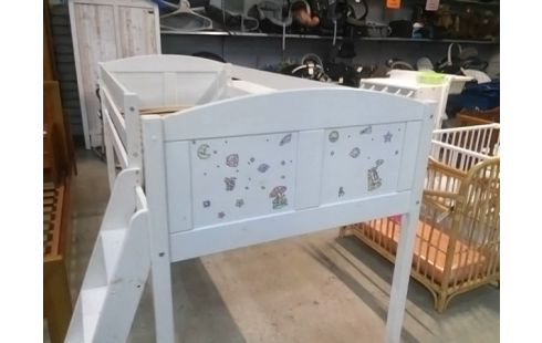 LIT SURELEVE 90X190 EN L'ETAT