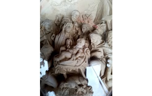 MEDAILLON CADRE VERRE BOMBÉ