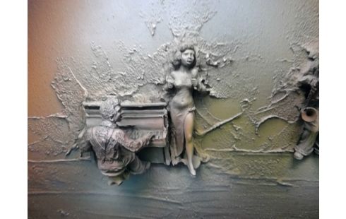 TABLEAU EN 3D   GROUPE DE JAZZ