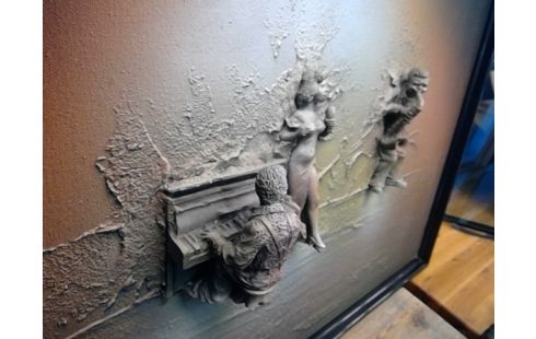 TABLEAU EN 3D   GROUPE DE JAZZ