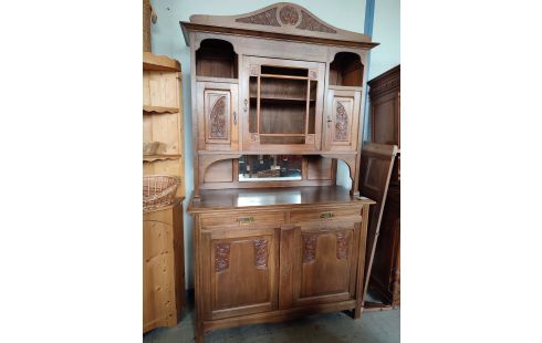 BUFFET 2 CORPS 5 PORTES 2 TIROIRS EN ETAT