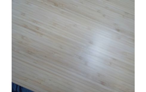 BUREAU BICOLORE NOIR/BAMBOU