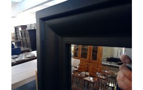 MIROIR XL NOIR RECTANGULAIRE