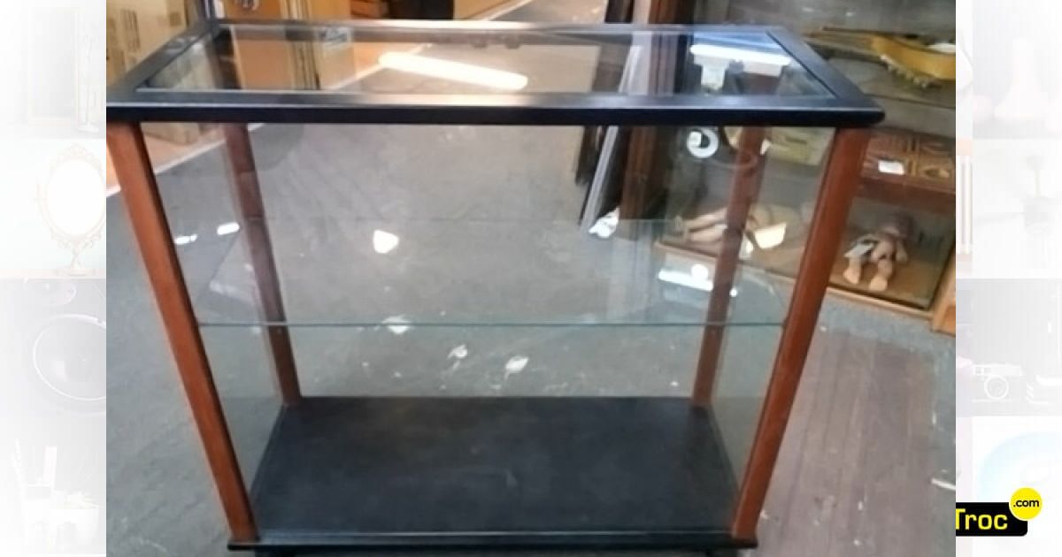 Achat VITRINE A POSER SUR ROULETTES occasion - Chenove | Troc.com