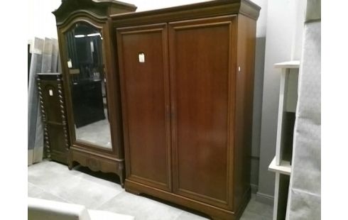 ARMOIRE MERISIER STYLE RUSTIQUE 2 PORTES
